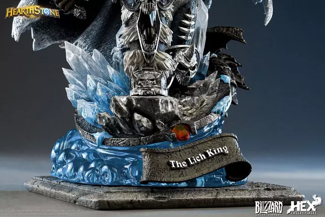 Reservar Estatua The Lich King Hearthstone 1/10 HEX Collectibles Figuras Estándar