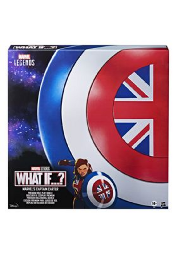 Captain Carter Premium Shield Replica 60 cm What If Marvel Legends Series 1:1 Scale
