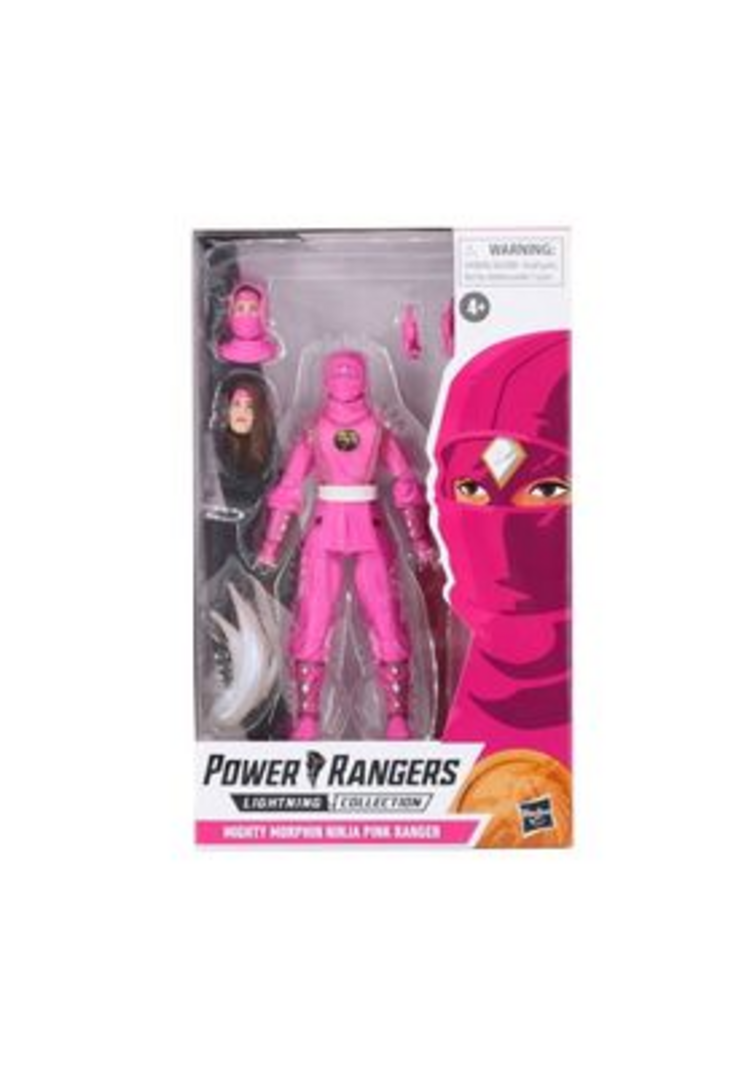 Mighty Morphin Ninja Pink Ranger Figura 15 cm Power Rangers Lightning Col. F46785L0