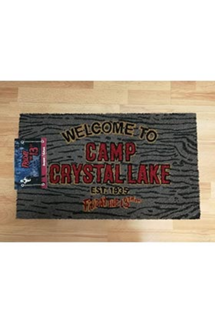 Felpudo welcome camp crystal lake 60x40 viernes 13