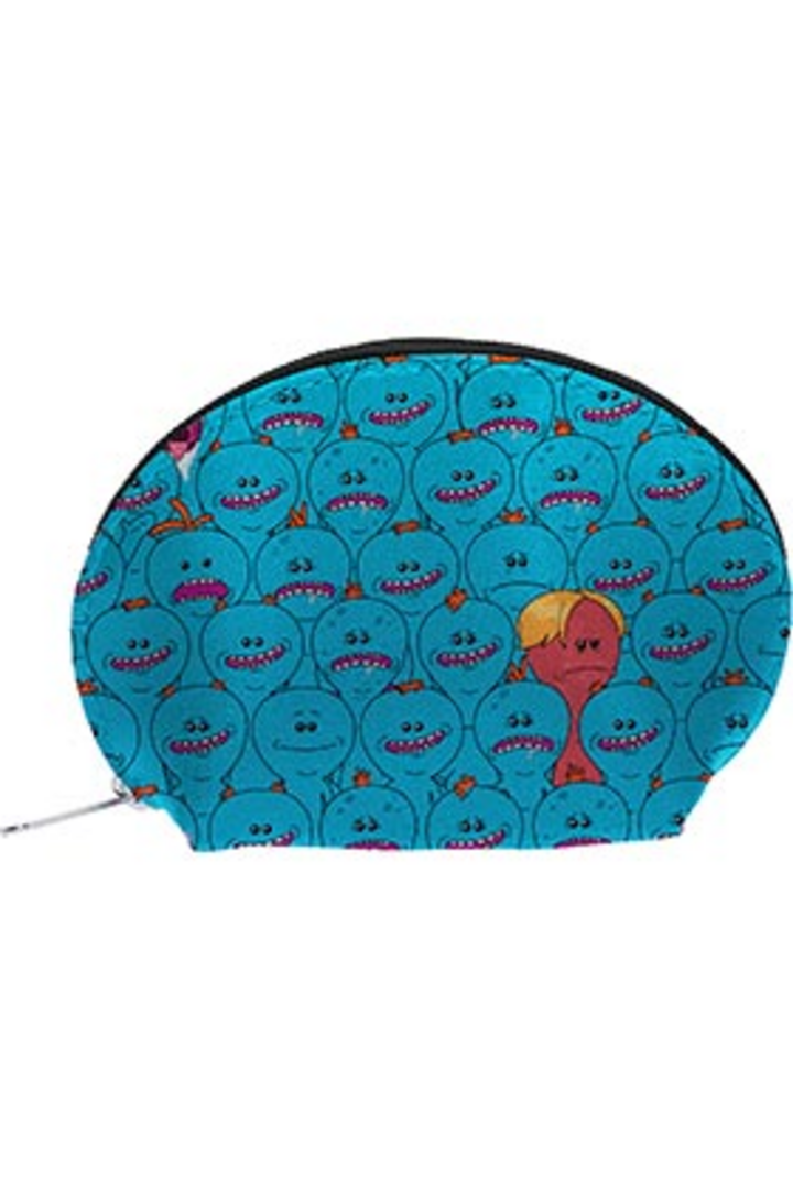 Estuche ovalado meeseeks rick y morty