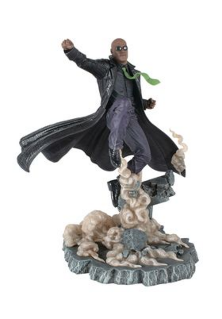 Morpheus Deluxe PVC Diorama 30 cm The Matrix Gallery