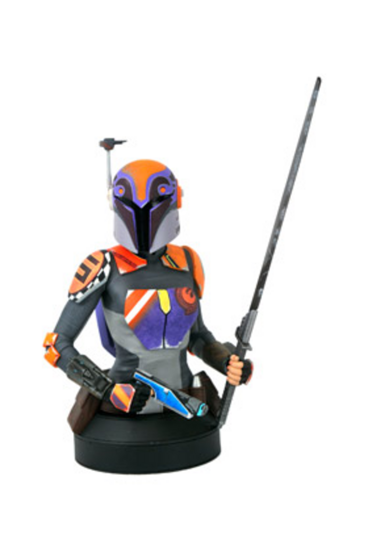 Sabine Wren Mini Busto Resina 1/6 Scale Star Wars Rebels