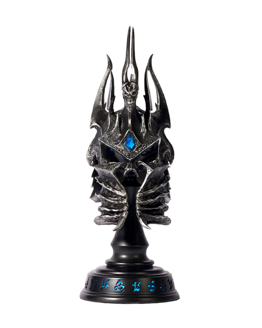Réplica casco de la dominación world of warcraft edición coleccionista blizzard