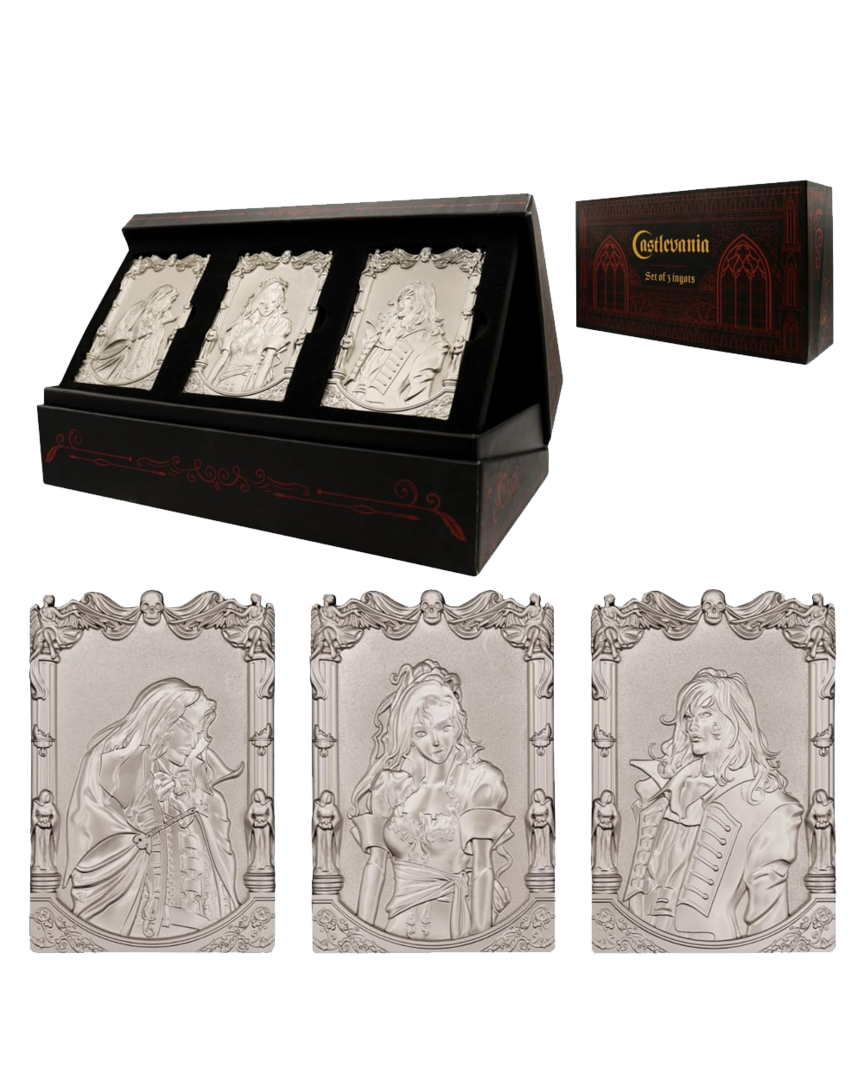 Castlevania limited edition set of three ingots