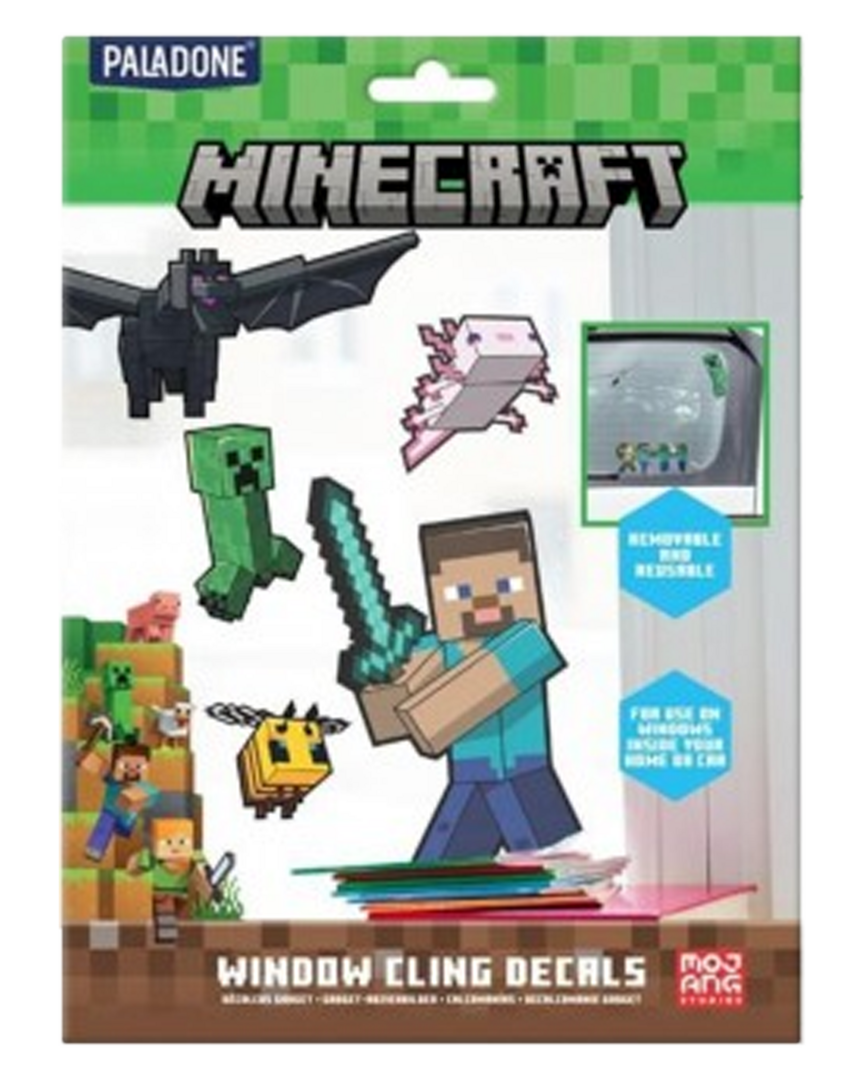 Pack Stickers para cristal Minecraft 21 x 15 cm