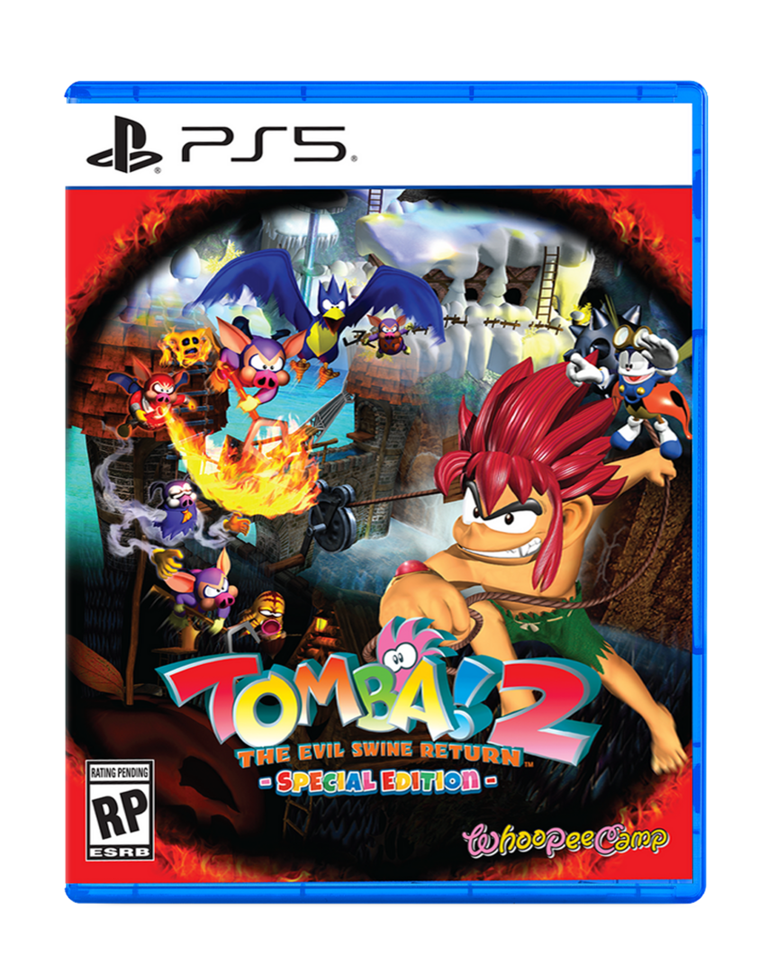 Tomba! 2: The Evil Swine Return Remastered (Standard Edition) LRG - Imp USA
