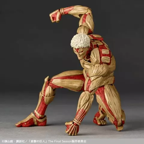 Reservar Figura Armored Titan Attack On Titan Revoltech A.Y. Kaiyodo 16 cm Figuras