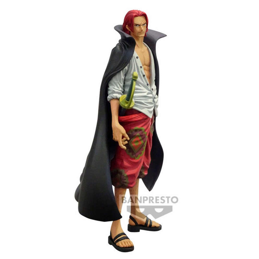 Banpresto Figura de Acción Shanks One Piece Film Red - King Of Artist (Manga Dimensions) 23cm BP88996P Multicolor - Figura coleccionable Ideal para los fanaticos del anime