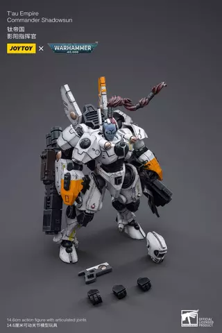 Reservar Figura Comandante Shadowsun Warhammer 40k Imperio T'au 1/18 JoyToy Figuras Estándar