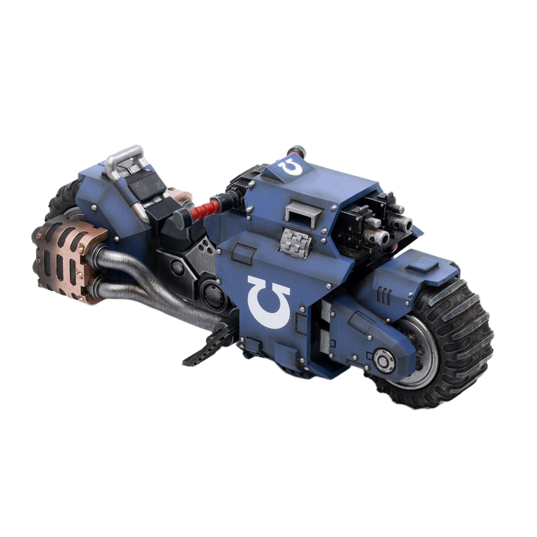 Figura Outrider Bike Warhammer 40k Ultramarines 1/18 JoyToy