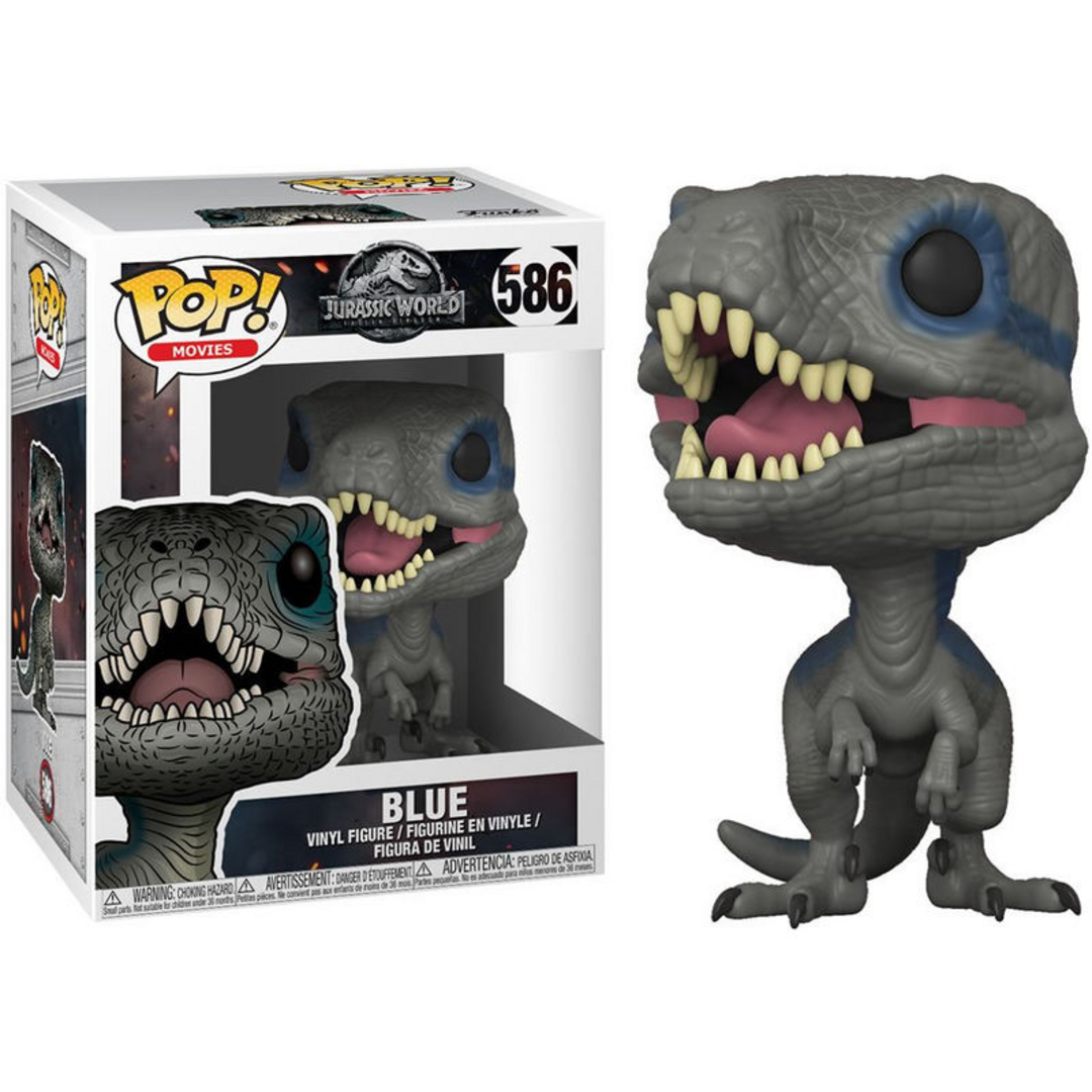 Funko Pop! Blue - Jurassic World 2 - Figura de Vinilo Coleccionable - Idea de Regalo- Mercancia Oficial - Juguetes para Niños y Adultos - Movies Fans - Muñeco para Coleccionistas y Exposición