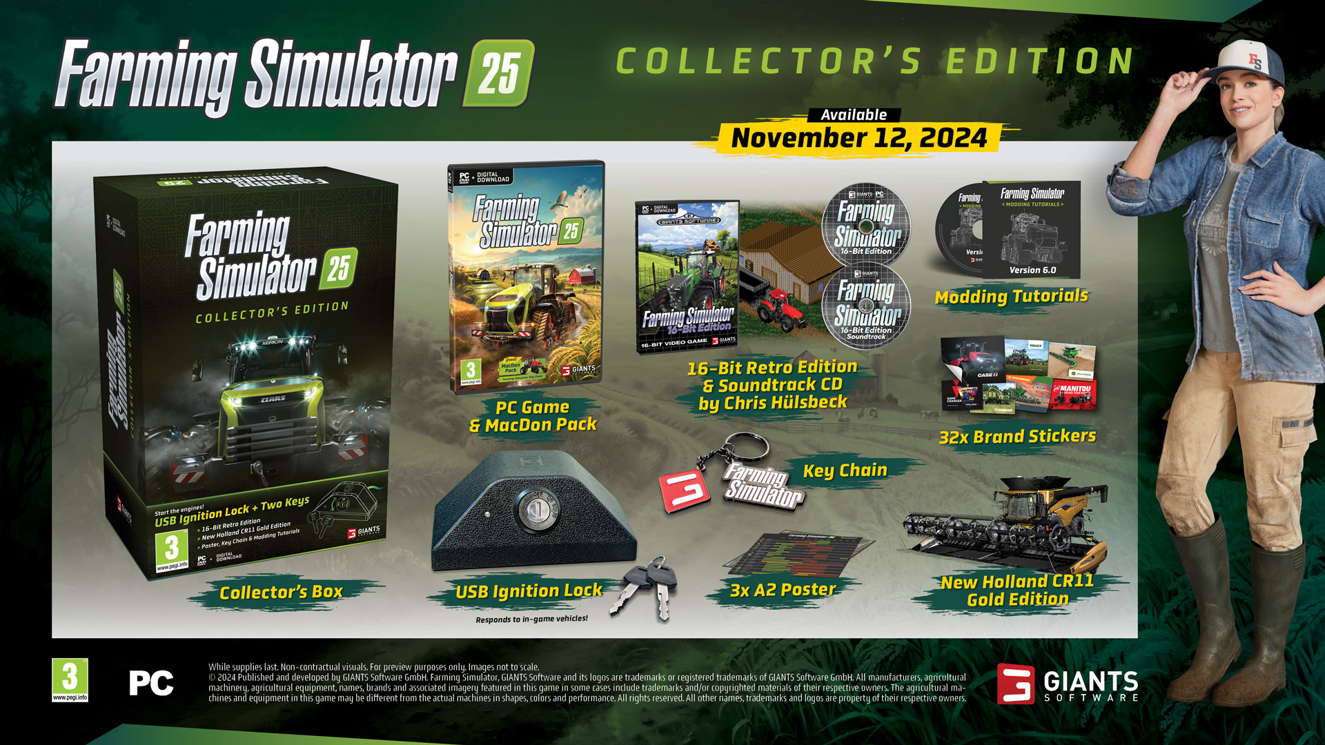 Farming simulator 25 edición coleccionista