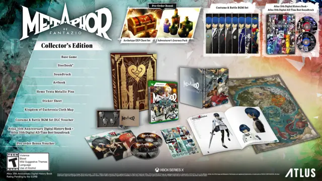 Reservar Metaphor: ReFantazio Edición Coleccionista Xbox Series Coleccionista - EEUU