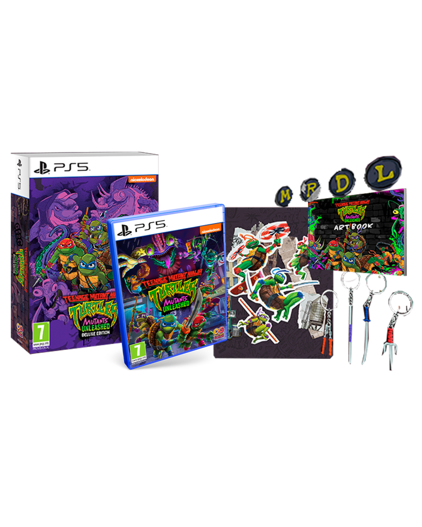 Teenage mutant ninja turtles: mutantes desencadenados edición deluxe