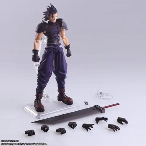 Reservar Figura Zack Fair Final Fantasy VII Bring Arts Square Enix Figuras de Videojuegos