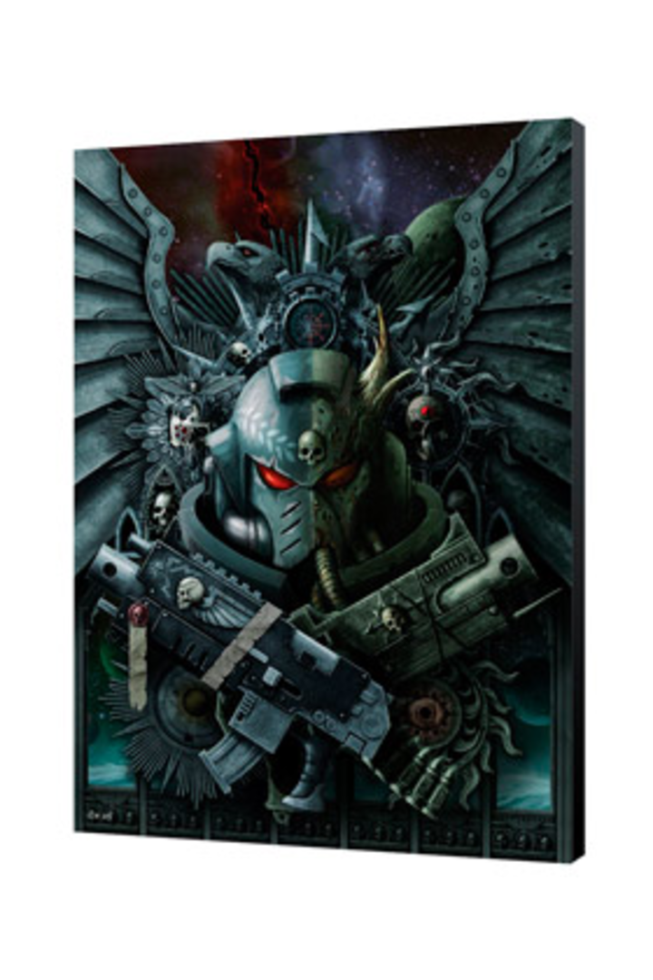 Dark imperium frontis panel de madera 36.6 x 50 cm warhammer 40000