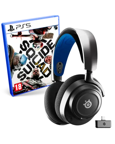 Reservar Auriculares Gaming Arctis Nova 7P Inlámbricos Steelseries + Suicide Squad: Kill the Justice League PS5 Pack Suicide Squad