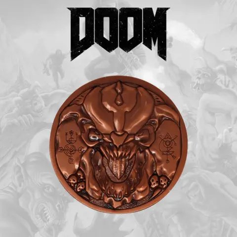 Reservar DOOM Medallón Pinky Edición Limitada Fanattik Limitada