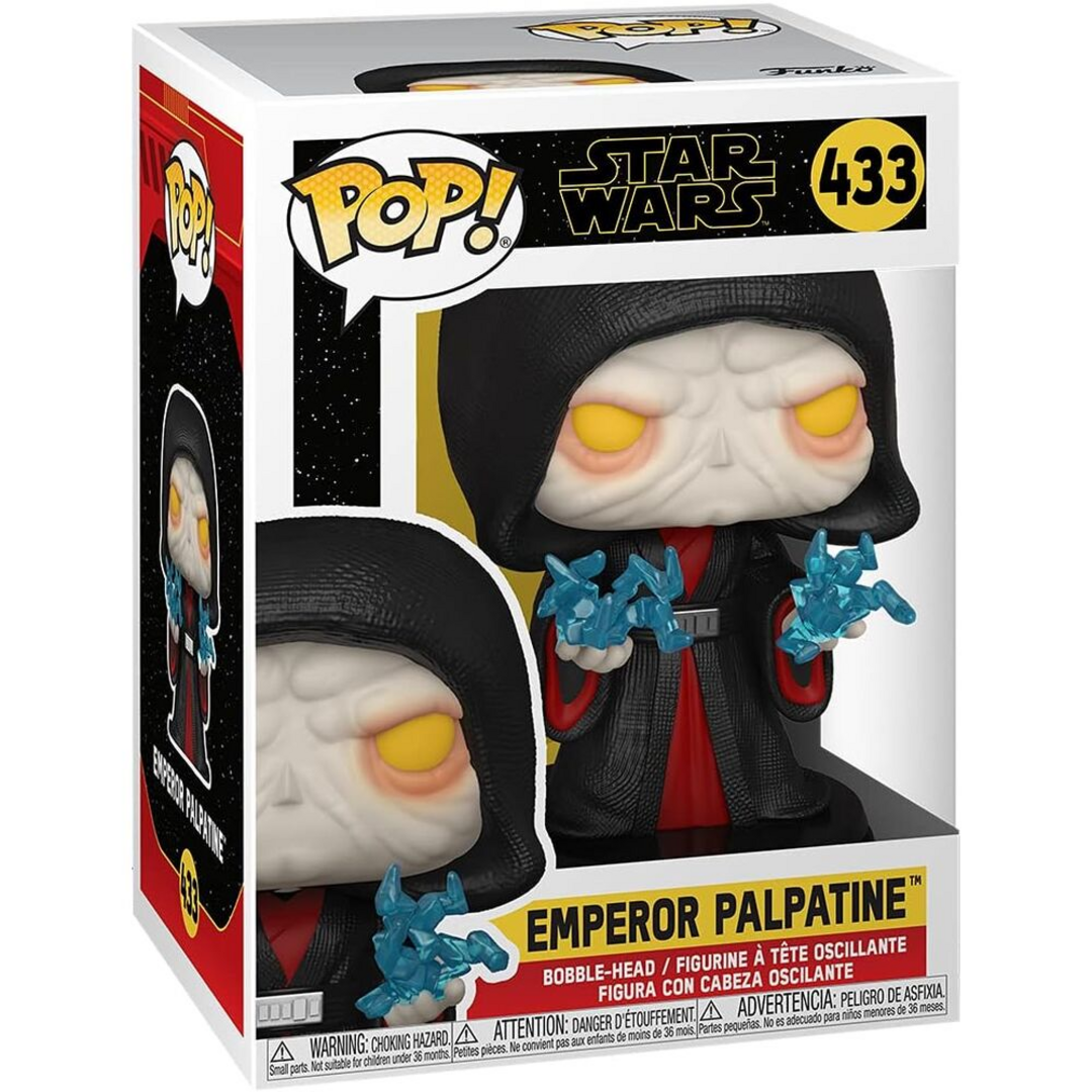 Funko Pop! Star Wars: SWEp9- Revitalized Emperor Palpatine - Star Wars Episode 9 - Figura de Vinilo Coleccionable - Idea de Regalo- Mercancia Oficial - Juguetes para Niños y Adultos - Movies Fans