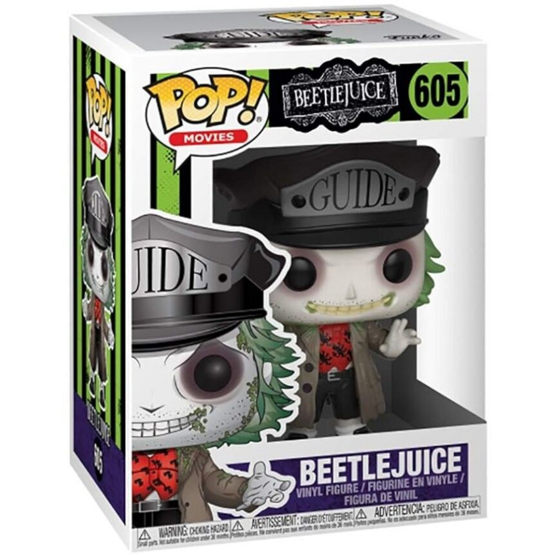Funko POP! Vinyl: Horror: Beetlejuice: Beetlejuice Guide Hat - Figuras Miniaturas Coleccionables Para Exhibición - Idea De Regalo - Mercancía Oficial - Juguetes Para Niños Y Adultos - Fans De Movies