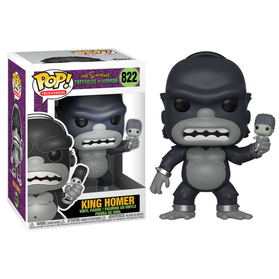 Funko Pop! Vinyl: Animation: Simpsons-Homer Simpson Kong - The Simpsons - Figura de Vinilo Coleccionable - Idea de Regalo- Mercancia Oficial - Juguetes para Niños y Adultos - TV Fans
