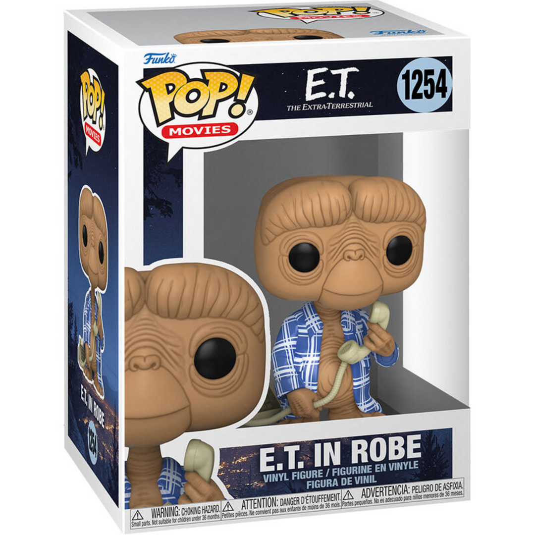 Figura pop e.t el extraterrestre 40th e.t in robe