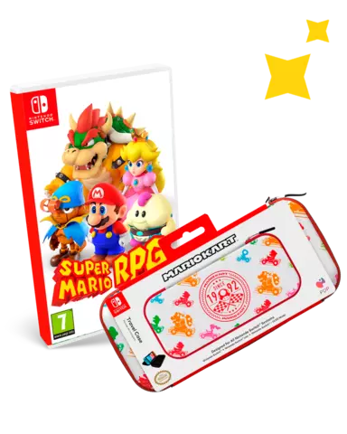 Super Mario RPG + Funda Mario Kart Racers