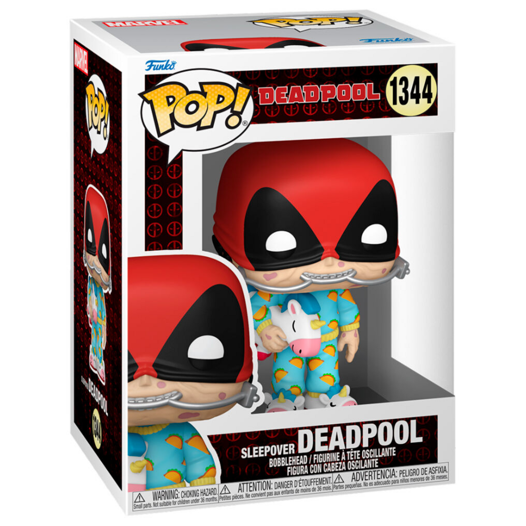 Figurine Funko Pop Marvel Deadpool Sleepover