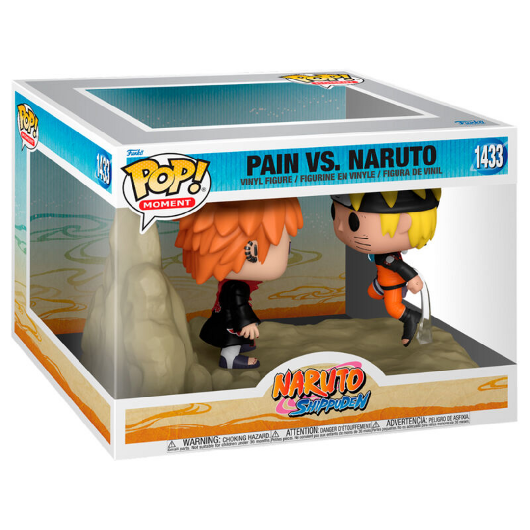 Funko Pop! Moment: Naruto Uzumaki - Pain V Naruto Uzumaki - Figura de Vinilo Coleccionable - Idea de Regalo- Mercancia Oficial - Juguetes para Niños y Adultos - Anime Fans
