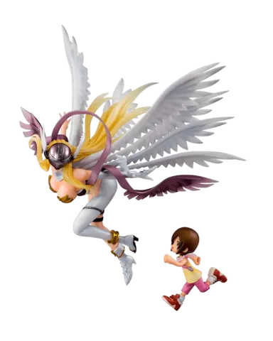 Pack 2 Figuras Angewomon & Hikari Yagami Digimon Adventure Precious G.E.M. Megahouse
