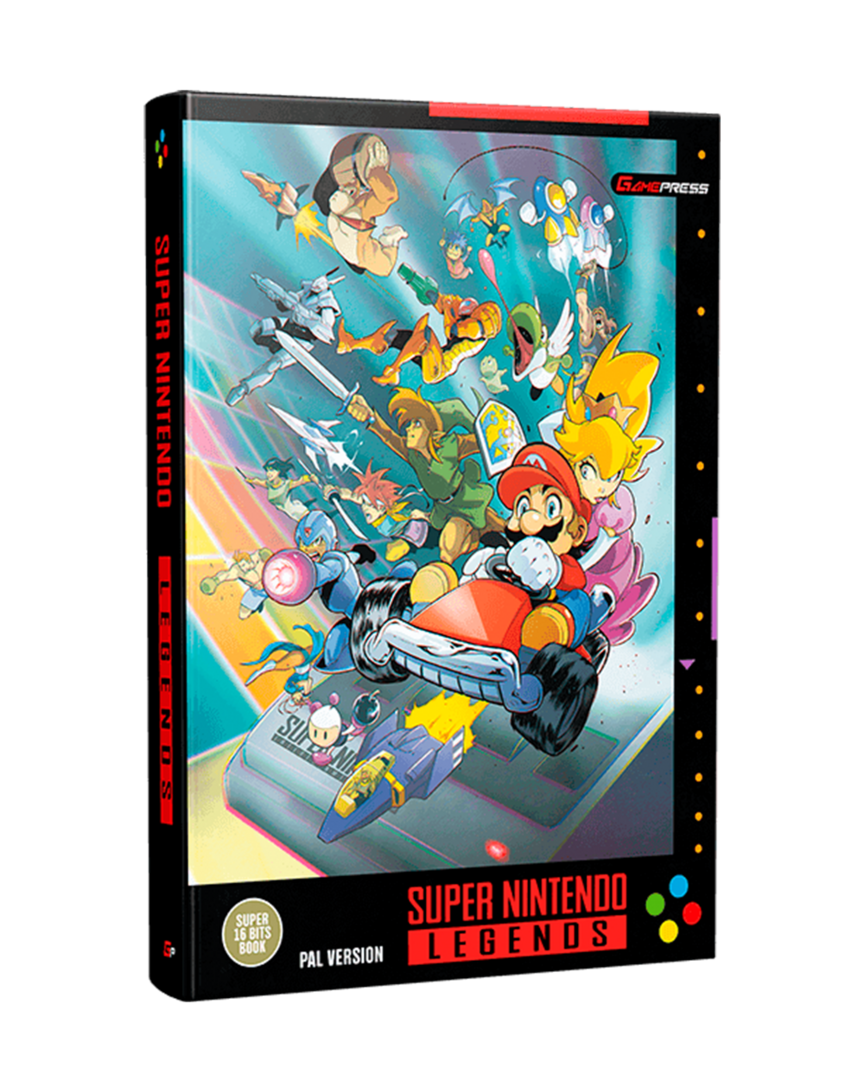 Libro Super Nintendo Legends Gamepress (Tapa Dura)