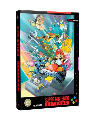 Libro Super Nintendo Legends Gamepress (Tapa Dura)