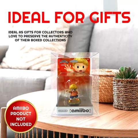 Reservar Caja de PET 10 Protectores para Figuras Amiibo Evoretro 12,8 x 19,2 x 8,9 cm Figuras
