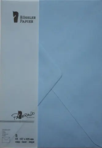 Comprar Sobre C5 Paperado 5 Unidades Azul 