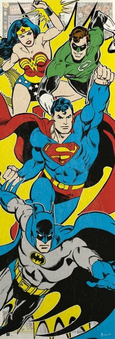 Poster puerta dc comics dcorg