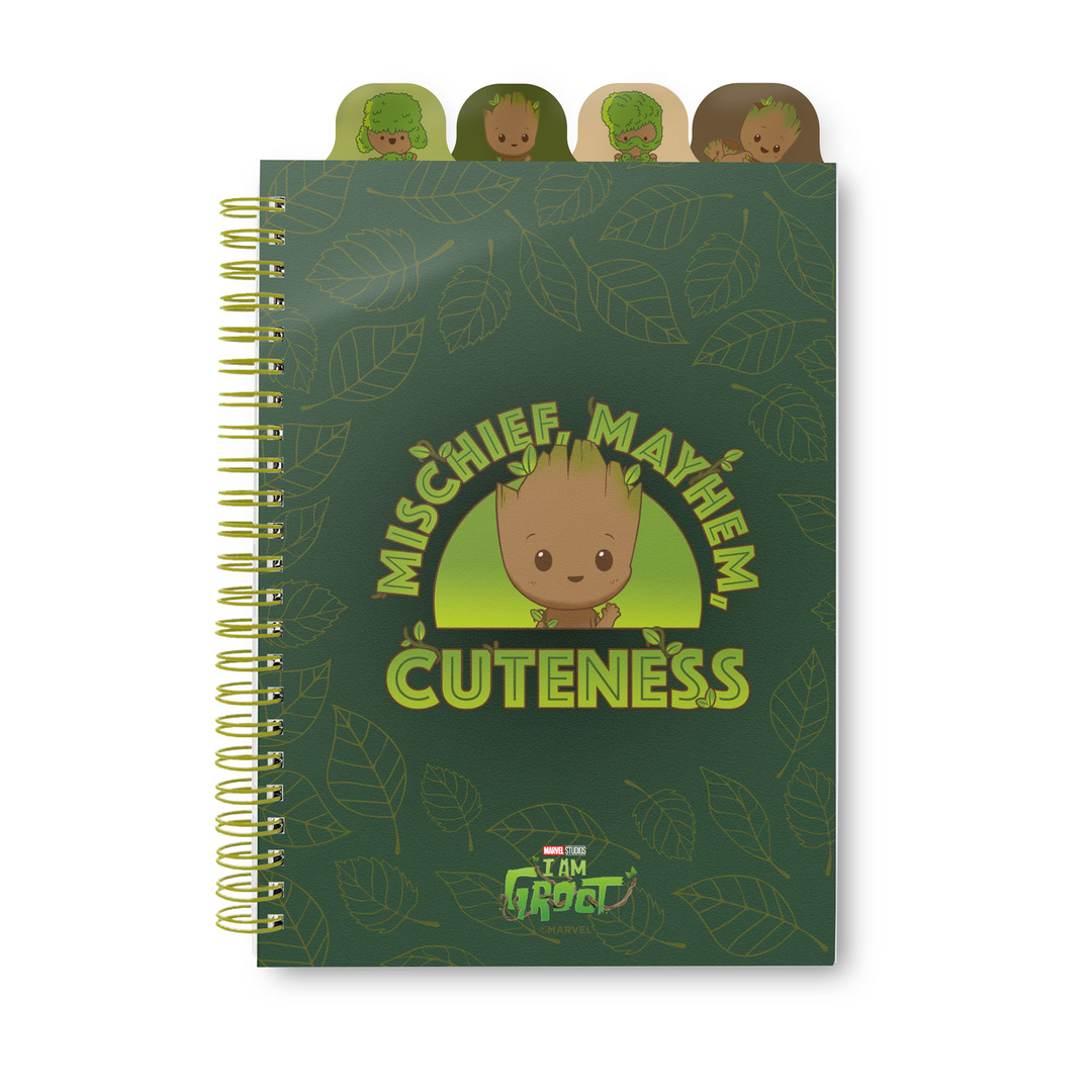 Project notebook marvel groot