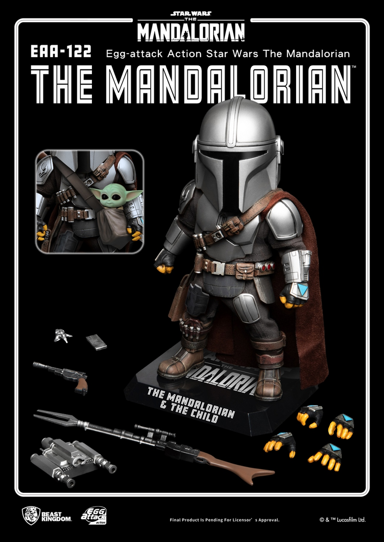 Figura Egg Attack Star Wars The Mandalorian