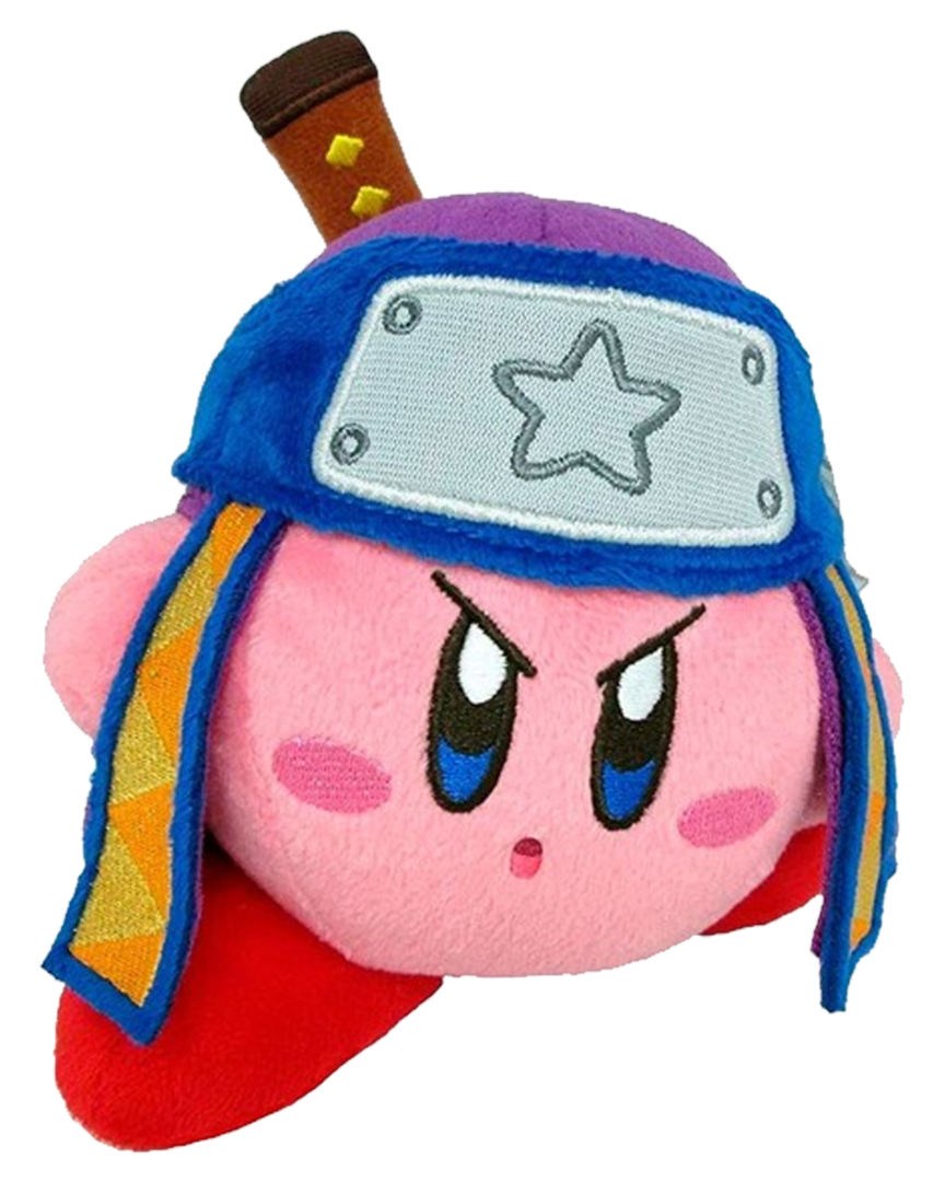 Peluche ninja kirby 13 cm