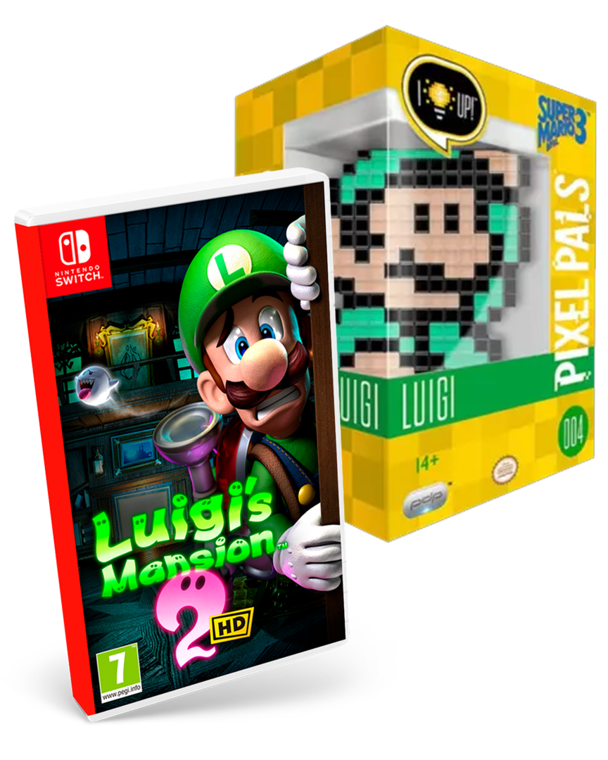 Luigi's Mansion 2 HD + Pixel Pals Luigi