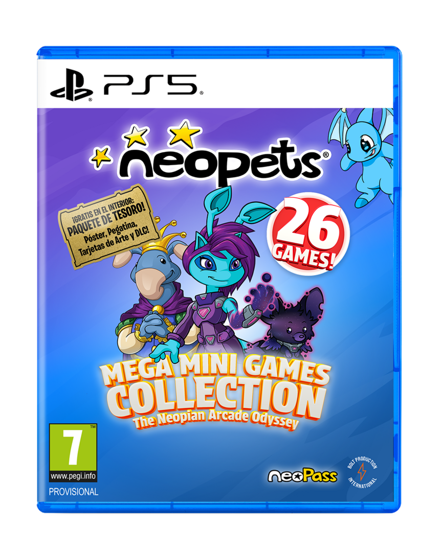 Neopets - mega mini games collection - the neopian arcade odyssey - day 1 edition