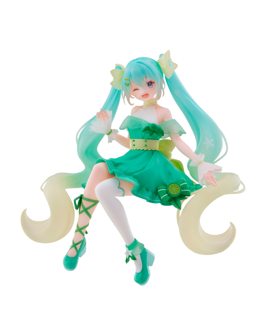 Figura Hatsune Miku Lime Ver. Noodle Stopper Furyu