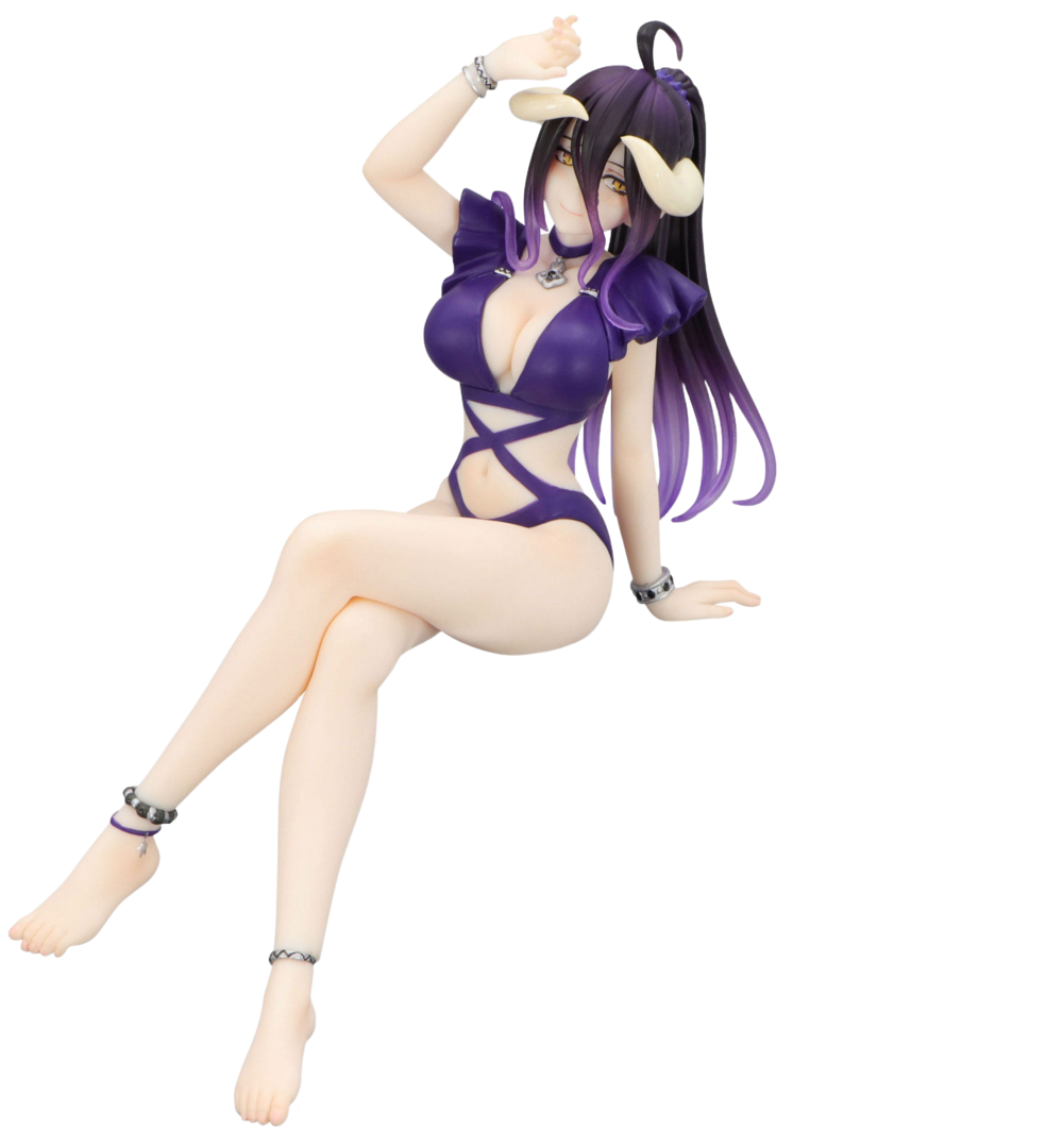 Figura albedo overlord swimsuit dark purple ver. noodle stopper furyu