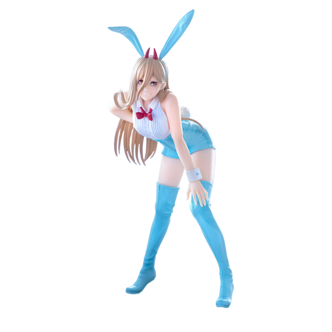 Figura power chainsaw man light blue color ver. bicute bunnies furyu 30cm