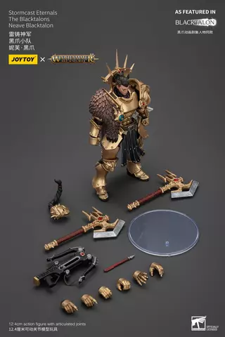 Reservar Figura Neave Blacktalon Warhammer Age of Sigmar Stormcast Eternals The Blacktalons 20 cm Figuras Estándar