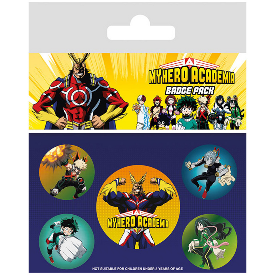 My Hero Academia - Pack De Chapas Characters