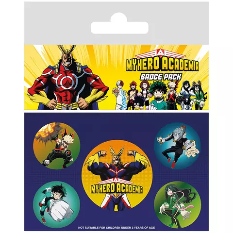 Comprar My Hero Academia - Pack De Chapas Characters Estándar