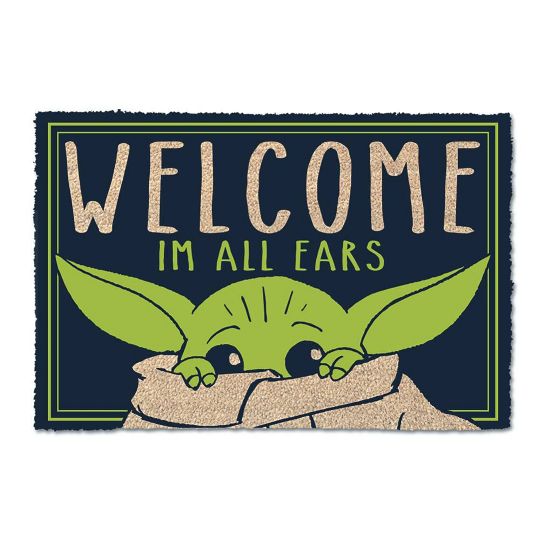 The mandalorian - felpudo i am all ears