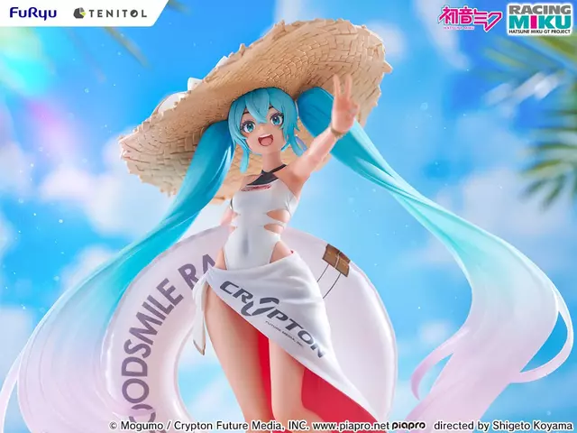 Reservar Figura Racing Miku 2024: Tropical Ver. 1/7 Hatsune Miku GT Project Tenitol Furyu Figuras Estándar