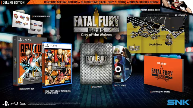 Reservar Fatal Fury: City of the Wolves Edición Deluxe PS5 Deluxe